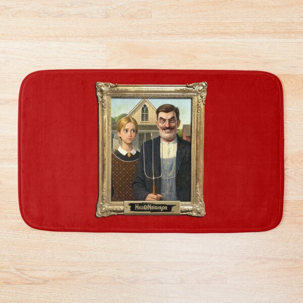 Item preview, Hello Neighborn - American Gothic designed and sold by GalluzziART.