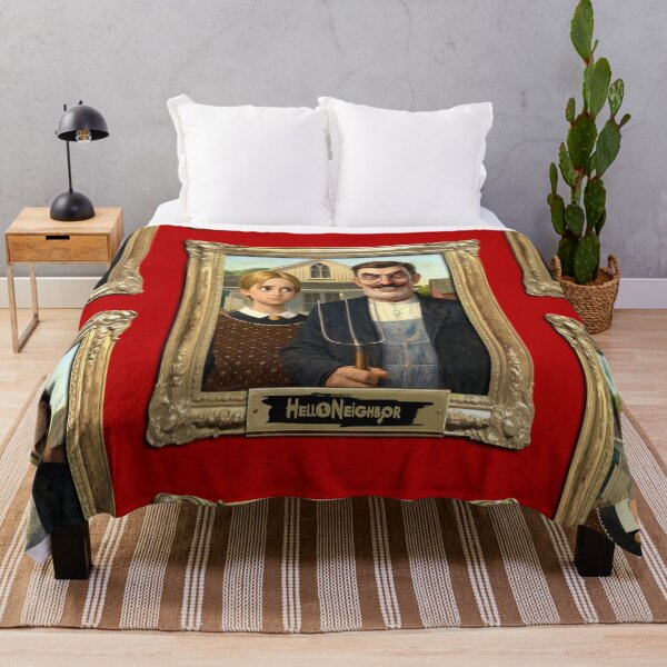 Item preview, Hello Neighborn - American Gothic designed and sold by GalluzziART.