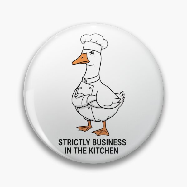 Item preview, Serious Goose Chef Strictly Business In The Kitchen designed and sold by octozap.