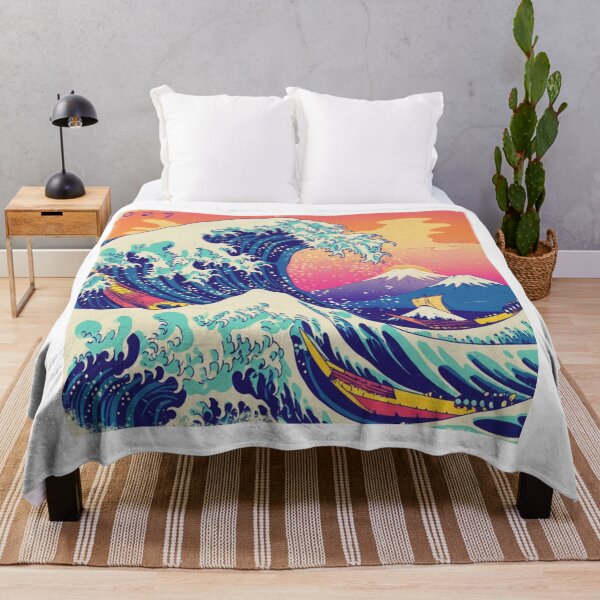 Item preview, Big Waves With Sunset designed and sold by 027BeautyLife.