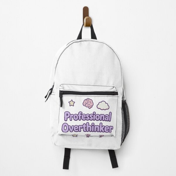 Item preview, Funny Overthinker – Cute Vector Design designed and sold by printiqe.