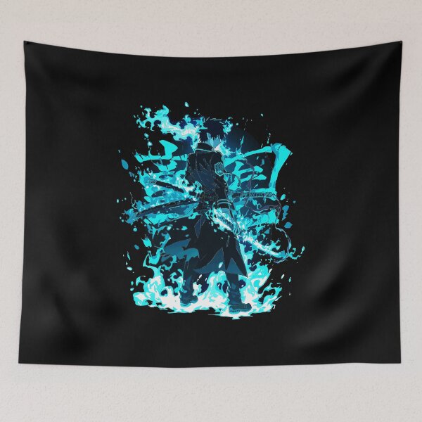 Item preview, Rin Okumura With Blue Flames  designed and sold by Nevaotahy.