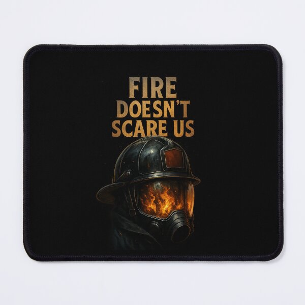 Item preview, Firefighter Helmet with Smoke Typography - Heroic Fire Art designed and sold by MKreative Studio.