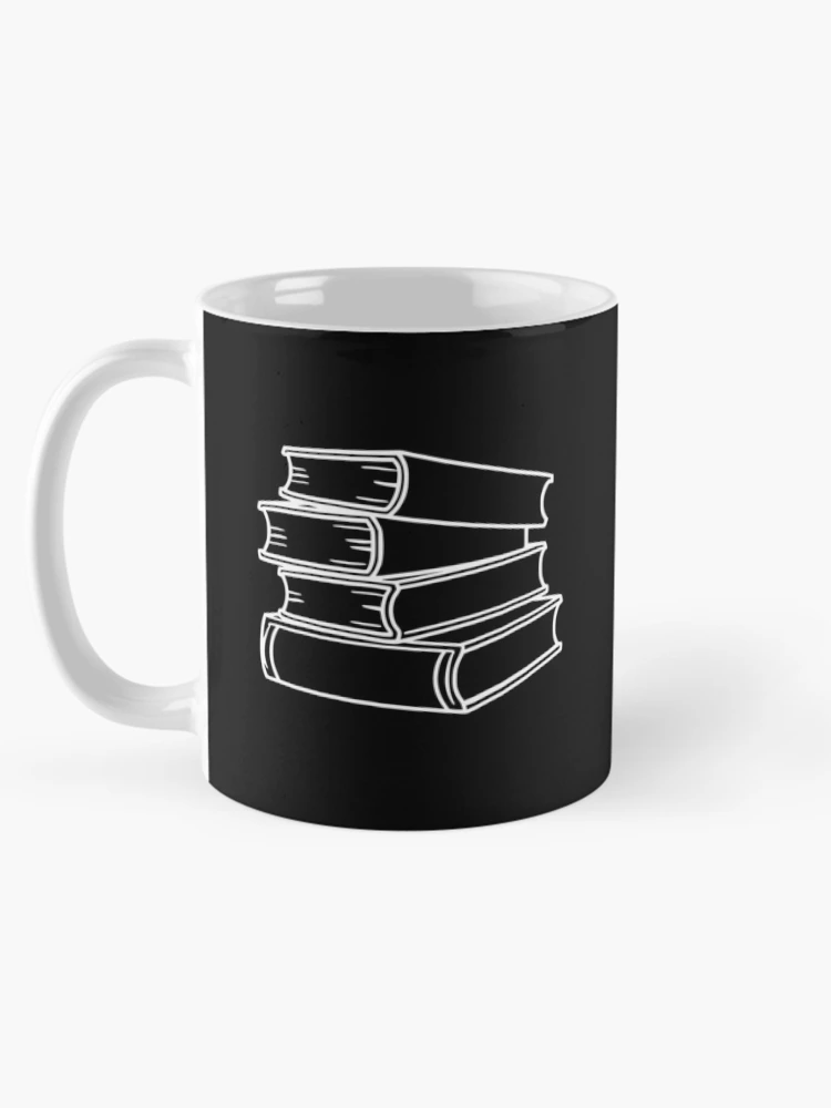 Thumbnail 5 of 6, Coffee Mug, Book Stack designed and sold by GraphicsClub.