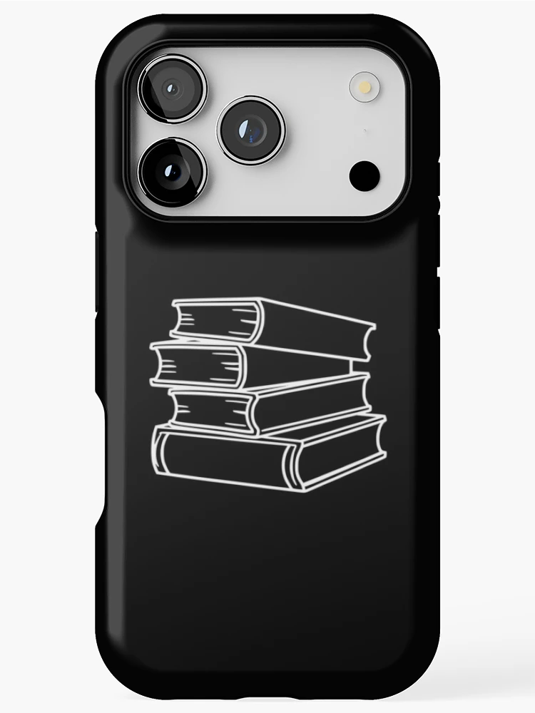 Thumbnail 1 of 4, iPhone Case, Book Stack designed and sold by GraphicsClub.