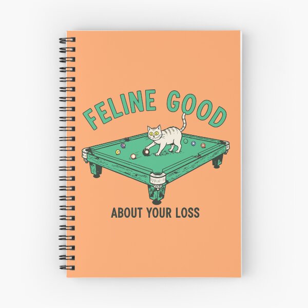Item preview, Feline Good Billiards Pool Table Cat Snooker designed and sold by FlashCraft Design.