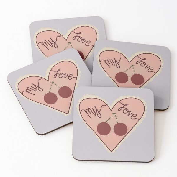 Item preview, My Love Heart Stamp designed and sold by okaykai.