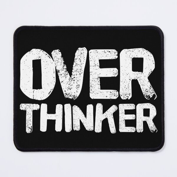 Item preview, OVERthinker White designed and sold by CarlosOddities.