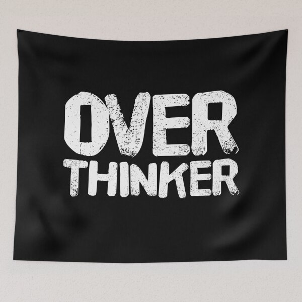Item preview, OVERthinker White designed and sold by CarlosOddities.