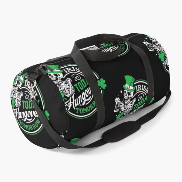 Item preview, Irish Today Hungover Tomorrow Skeleton Drinking Saint Patrick's Day designed and sold by jakaun.