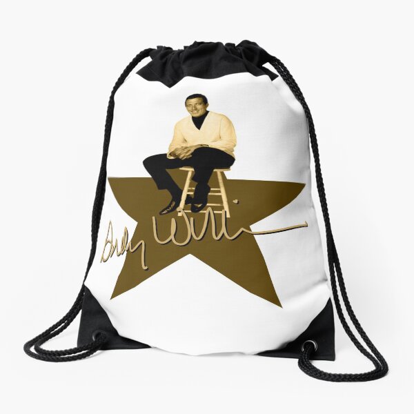 Andy Williams - Signature Drawstring Bag