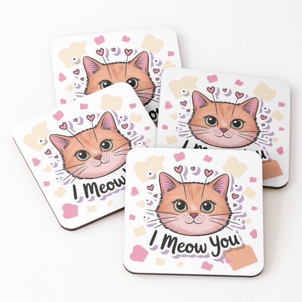 Item preview, Whimsical Cat Love with Heart Antennae designed and sold by Mindful56.