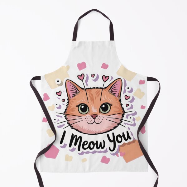 Item preview, Whimsical Cat Love with Heart Antennae designed and sold by Mindful56.