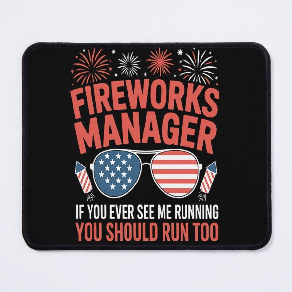 Item preview, Fireworks Director Run Fourth Of July 4th designed and sold by LacostCarl.