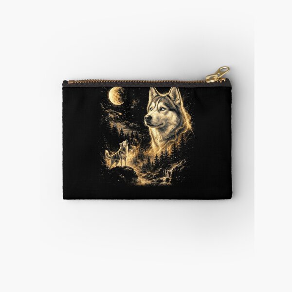 Item preview, Husky Howling At The Moon Wolves Meme Mystic Nature Wildlife designed and sold by jakaun.