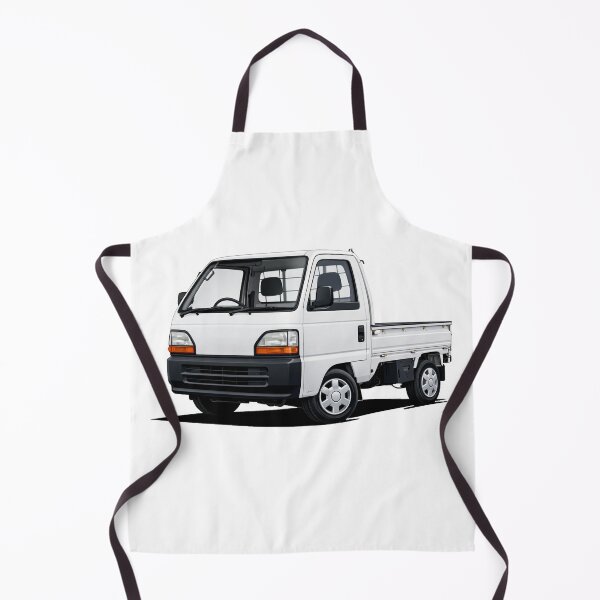 Artikelvorschau, Kunstwerk für einen weißen Kei-Truck entworfen und verkauft von CougarDesigns.