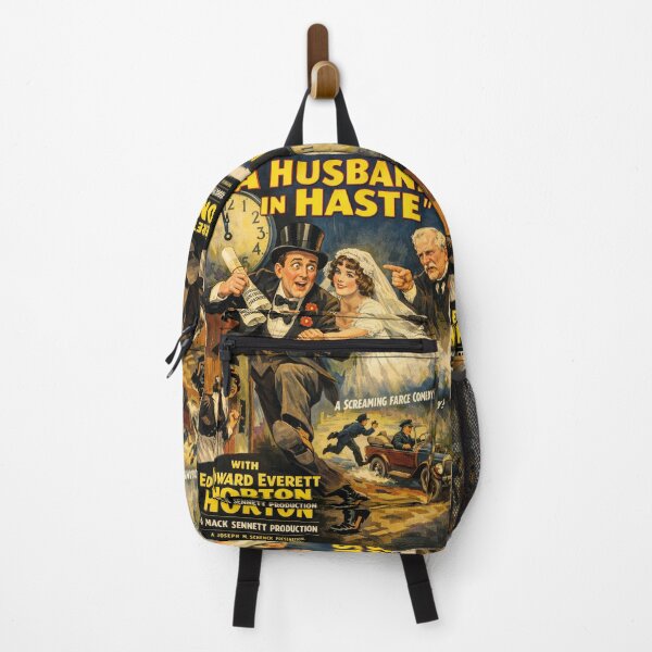 Item preview, A Husband in Haste Vintage Cinema Design designed and sold by Mauswohn.