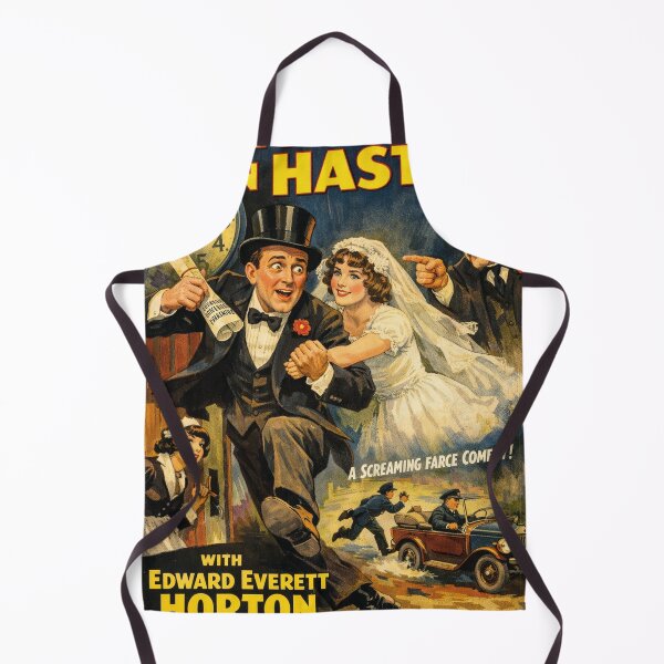 Item preview, A Husband in Haste Vintage Cinema Design designed and sold by Mauswohn.
