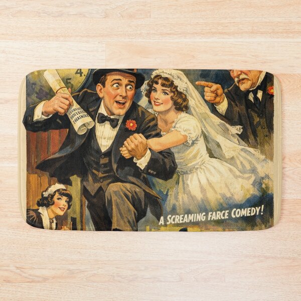 Item preview, A Husband in Haste Vintage Cinema Design designed and sold by Mauswohn.