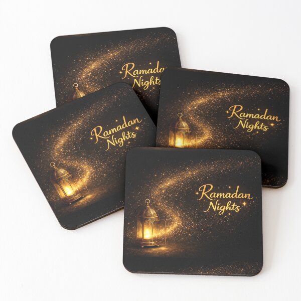 Item preview, Ramadan Nights - Golden Lantern & Sparkles designed and sold by Ronojia.