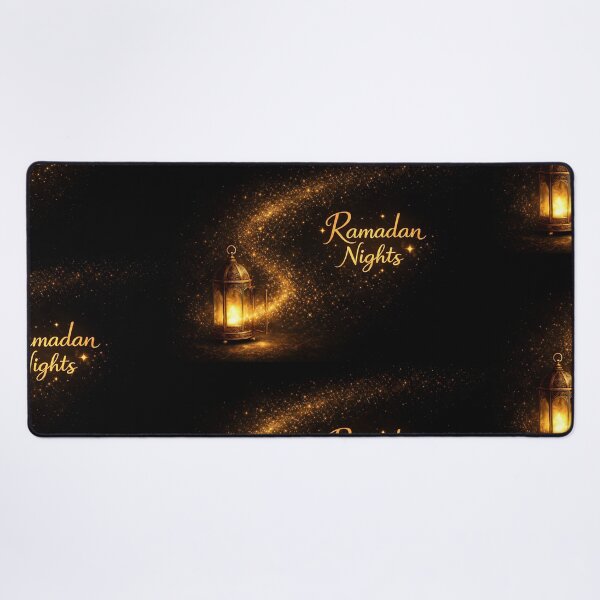 Item preview, Ramadan Nights - Golden Lantern & Sparkles designed and sold by Ronojia.