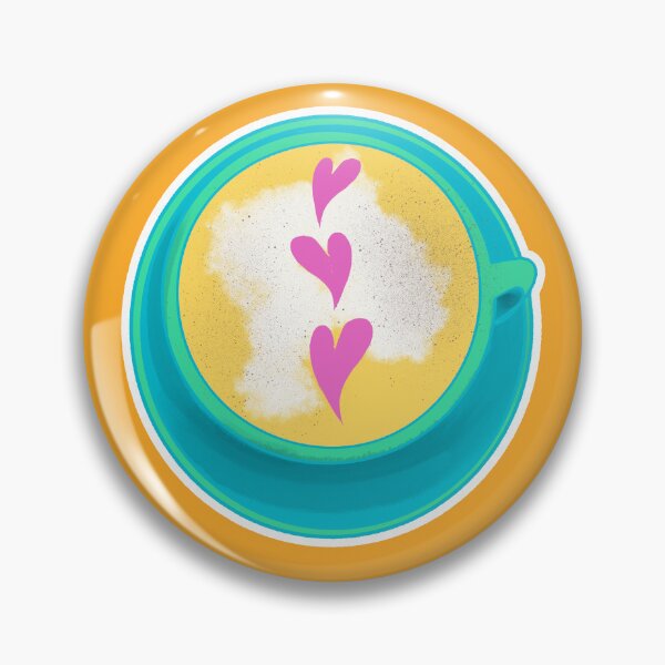 Item preview, VALENTINES LOVE COFFE MIDCENTURY RETRO STYLE designed and sold by Jagil_art.