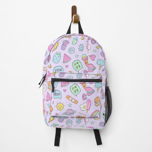 Item preview, Cute Pastel Doodle Pattern – Kawaii Icons, Self Love & Fun Stickers Style designed and sold by GiftsCreek.