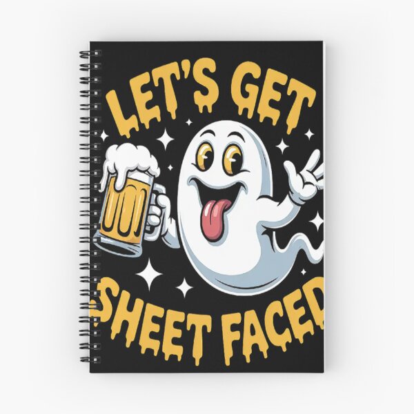 Item preview, Lets Get Sheet Faced Ghost Halloween Party Drinking designed and sold by SignaturalGen.