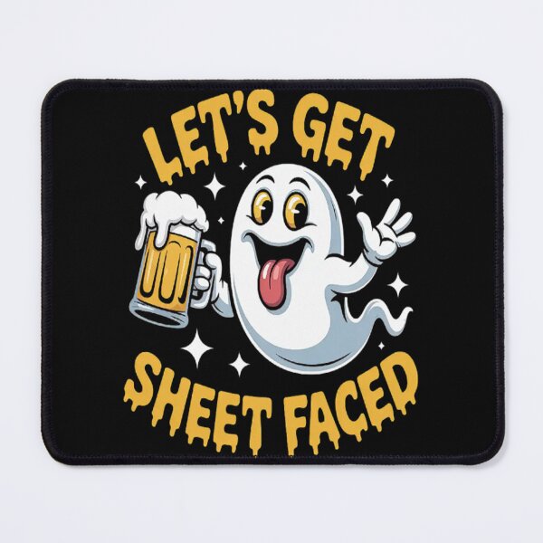 Item preview, Lets Get Sheet Faced Ghost Halloween Party Drinking designed and sold by SignaturalGen.