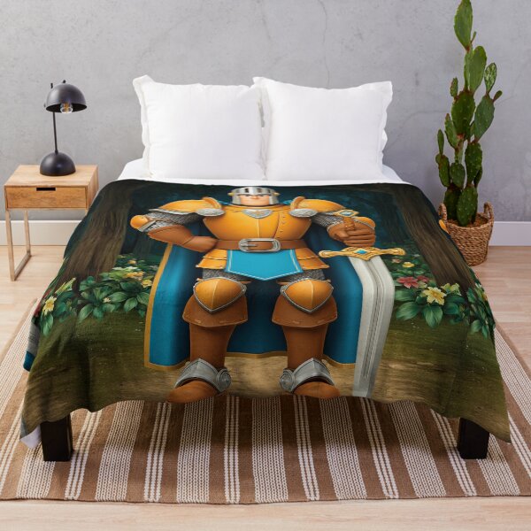 Item preview, Blue and Gold Paladin Standing Tall designed and sold by Piotrek0001.
