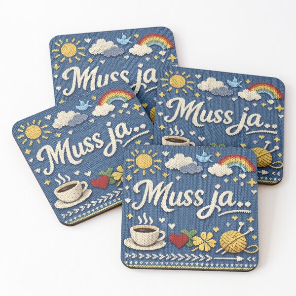 Item preview, Must be a fun knit design with coffee designed and sold by Mauswohn.