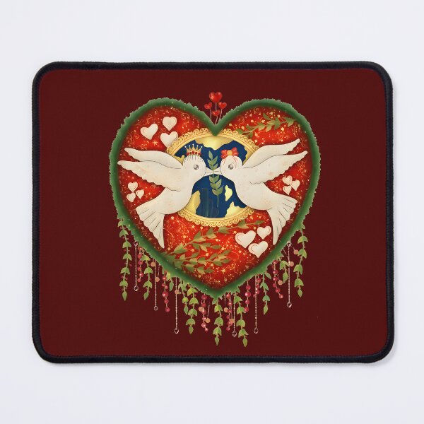 Item preview, Doves in Love: A Heartbeat of Peace and Romance designed and sold by Tsart23.
