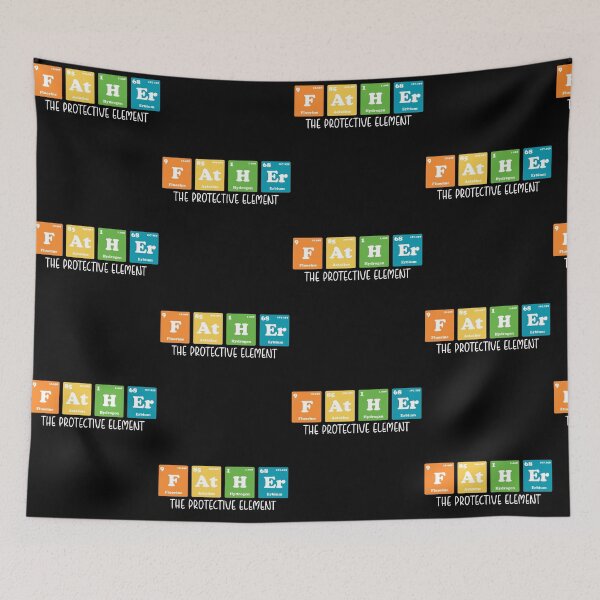 Item preview, Father The Protective Element Periodic Table Chemist Matching Family Costume designed and sold by pansak.