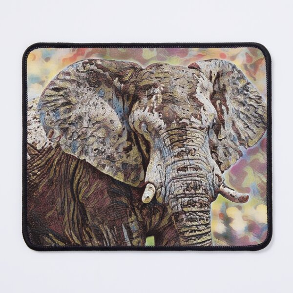 Item preview, Majestic Elephant – Digital Oil Painting designed and sold by slikar.