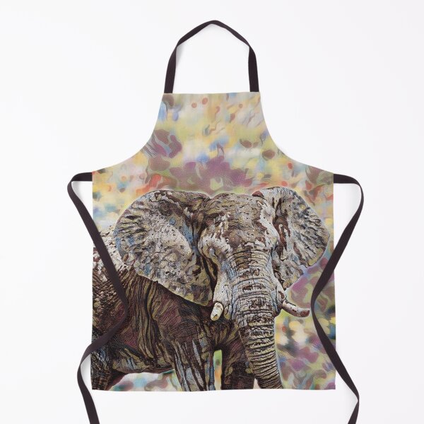 Item preview, Majestic Elephant – Digital Oil Painting designed and sold by slikar.
