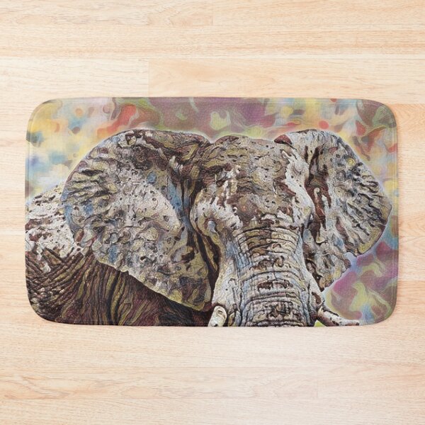 Item preview, Majestic Elephant – Digital Oil Painting designed and sold by slikar.