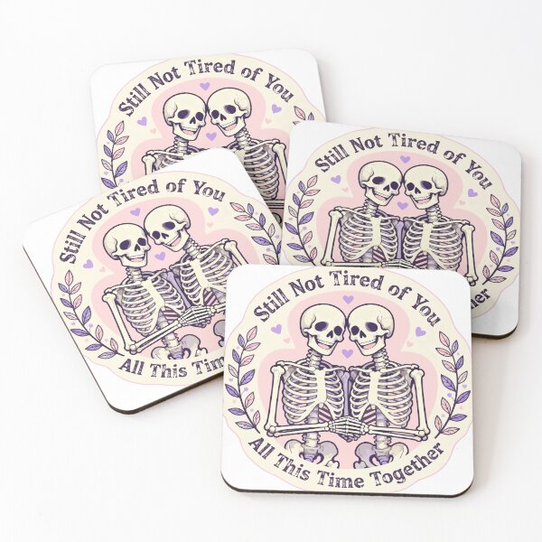 Item preview, Still Not Tired of You All This Time Together Skeleton Couple designed and sold by Dxvect.