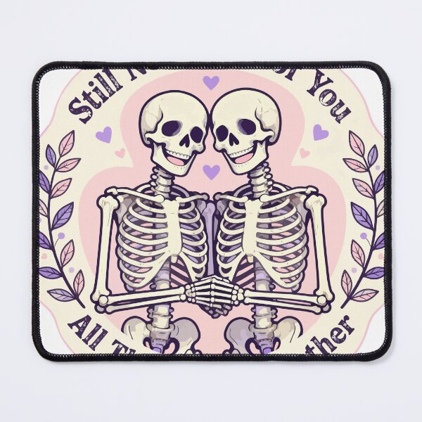 Item preview, Still Not Tired of You All This Time Together Skeleton Couple designed and sold by Dxvect.