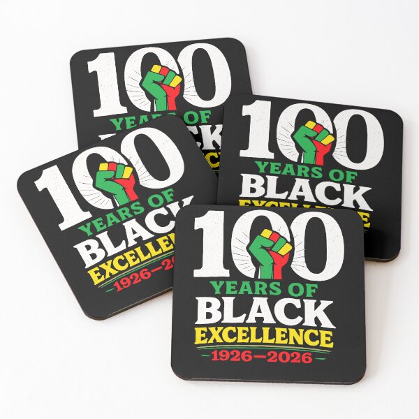 Item preview, 100 Years of Black Excellence Centennial Black History Month 1926 2026 designed and sold by pansak.