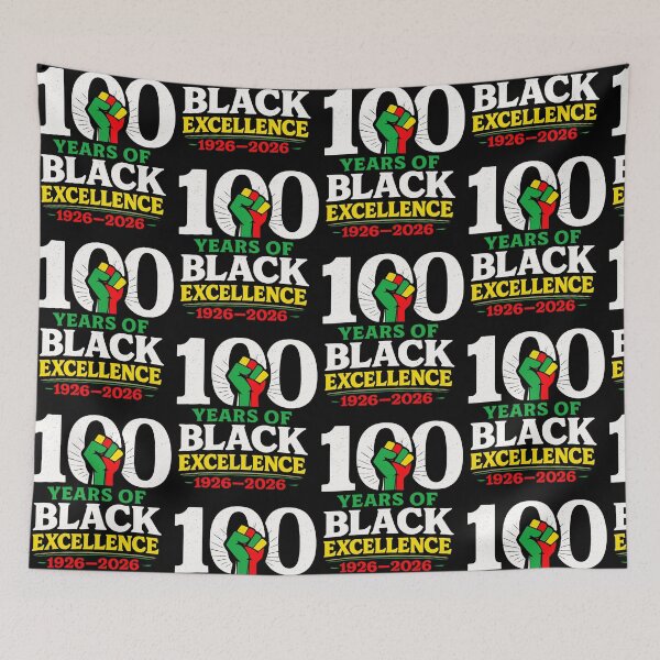 Item preview, 100 Years of Black Excellence Centennial Black History Month 1926 2026 designed and sold by pansak.
