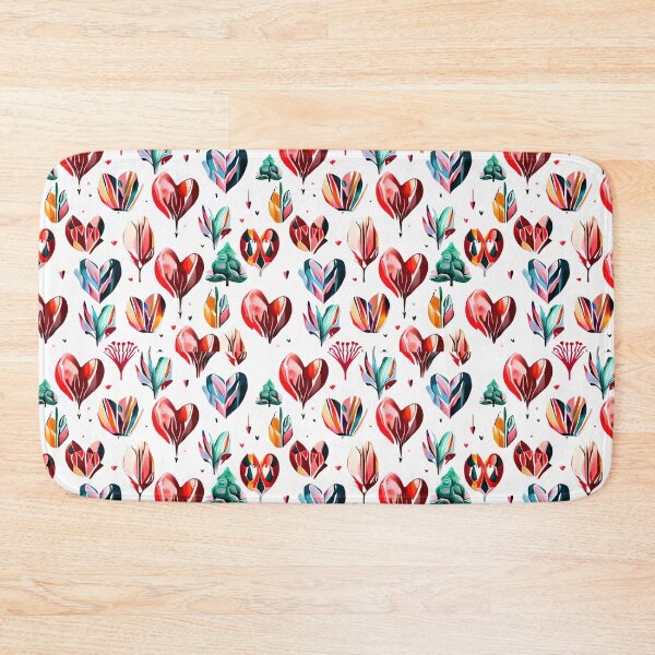 Item preview,  Enchanted Heart Castle Forest Pattern Queen of Hearts designed and sold by Zeporas Castle.