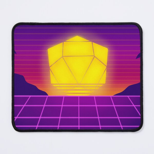 Item preview, Skewb Retro 80s Style Cubing mat/ mouse mat designed and sold by AsinusArt.