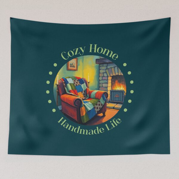 Item preview, Cozy Home Handmade Life Calm Cottagecore Aesthetic designed and sold by Sachie's Studio.
