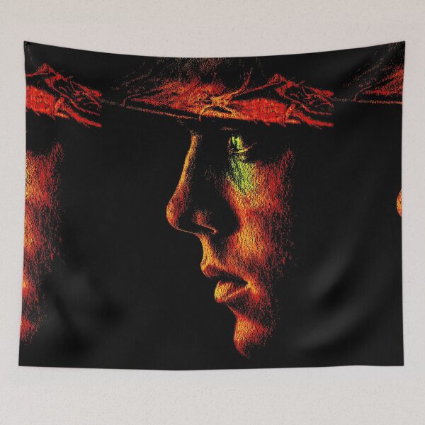 Item preview, Soldier Profile in Fiery Trench Light designed and sold by Piotrek0001.