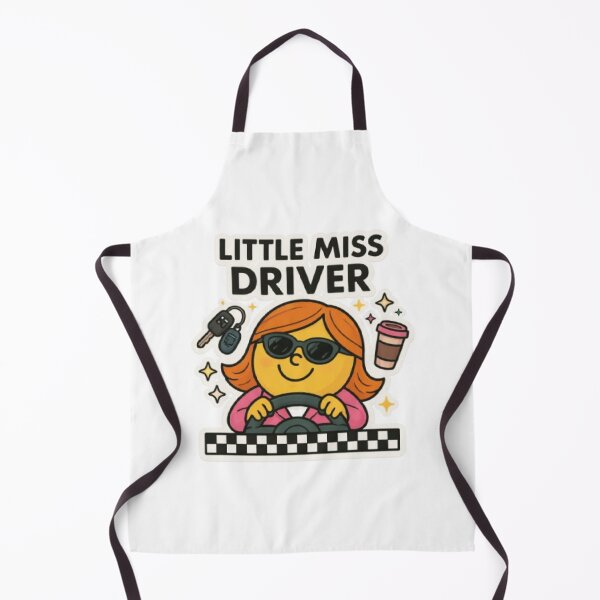 Item preview, Little Miss Driver Character Car Funny Yellow Cartoon Animated Comic Meme  designed and sold by SamiraArts.
