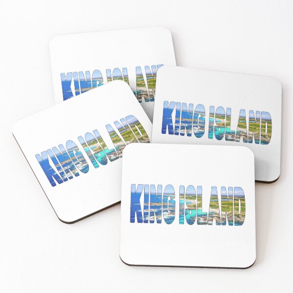 Item preview, KING ISLAND - Island in Tasmania Australia Rugged Coastline on Sunny Day designed and sold by Adam Gormley.
