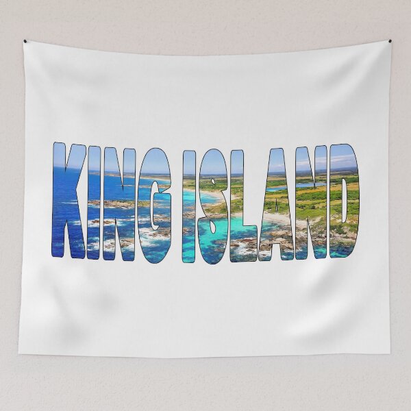 Item preview, KING ISLAND - Island in Tasmania Australia Rugged Coastline on Sunny Day designed and sold by Adam Gormley.