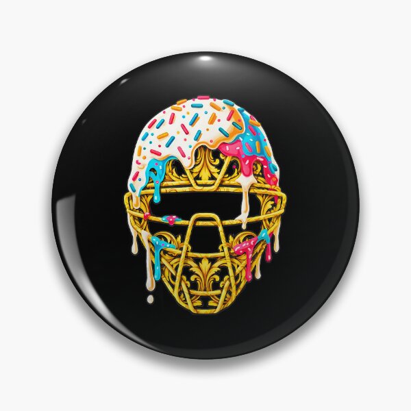 Item preview, Baseball Catcher Mask Ice Cream Drip Youth Style designed and sold by miaa-artistshop.