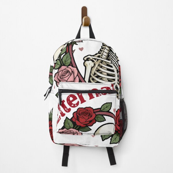 Item preview, Eternal Devotion Skeleton Lovers with Roses and Hearts designed and sold by Dxvect.