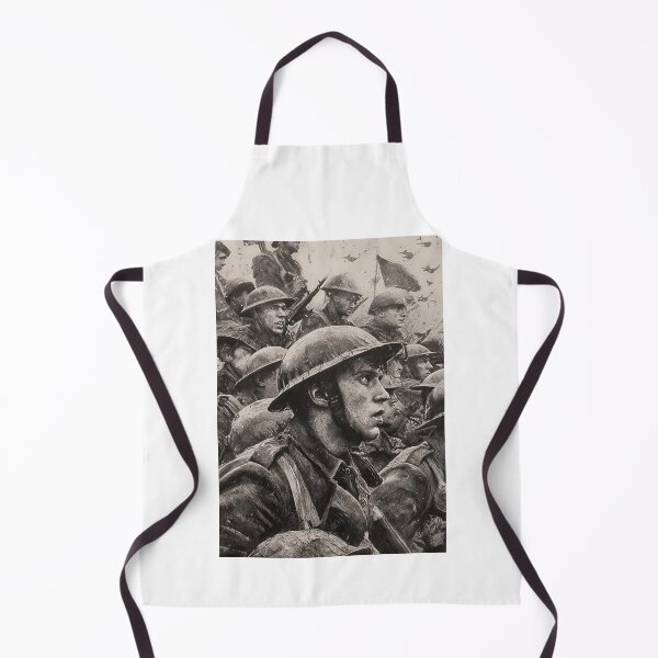 Item preview, Crowded WWI Trench Warfare Sketch designed and sold by Piotrek0001.